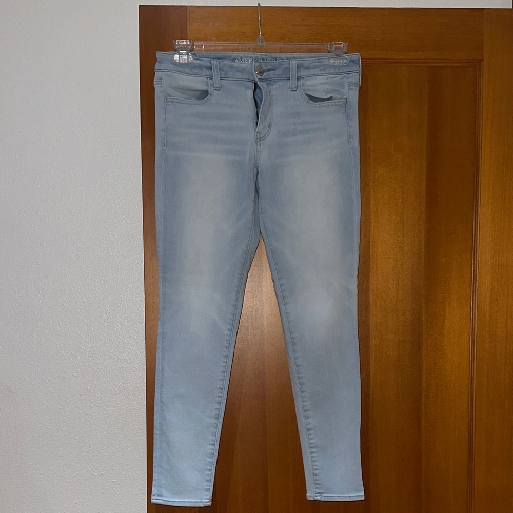 American Eagle Light Blue Women's Jeans